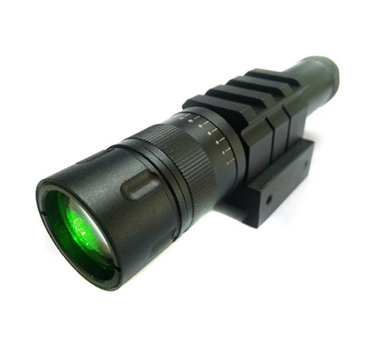 2.5x30 Green Laser Sight Flashlight Adjustable For Night Vision